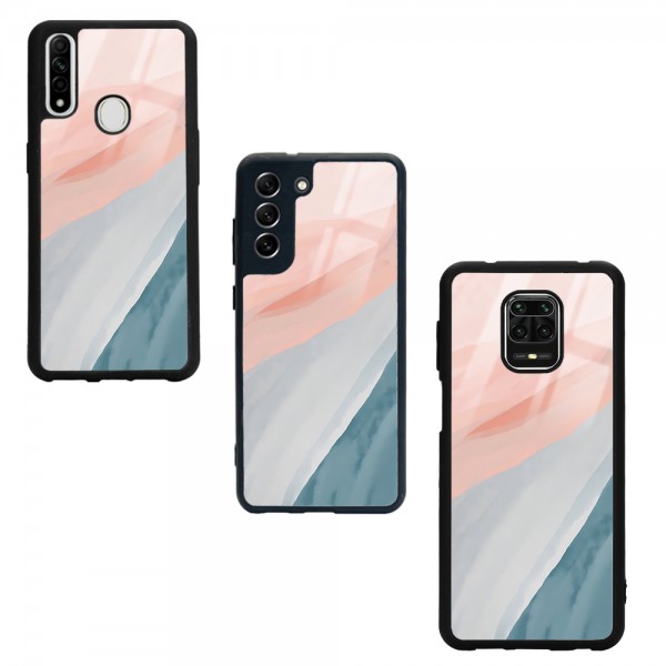 Watercolor Tasarımlı Glossy Telefon Kılıfı