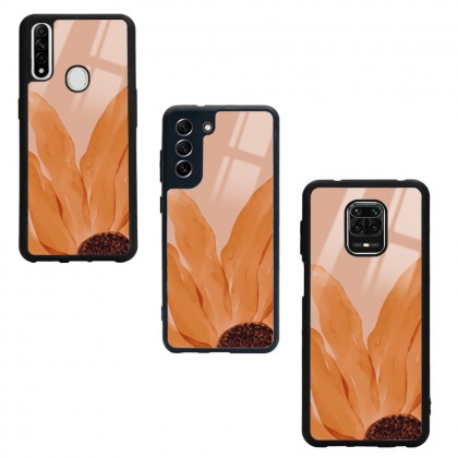 Watercolor Sun Tasarımlı Glossy Telefon Kılıfı