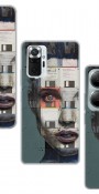 Machine Tasarımlı Şeffaf Telefon Kılıfı